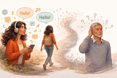 Attrition and Loss of Fluency